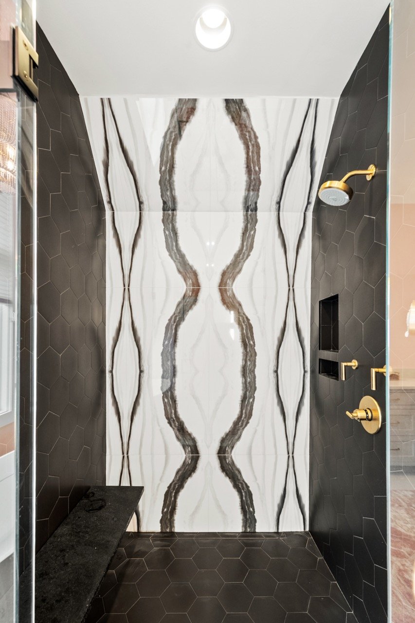 Stone shower